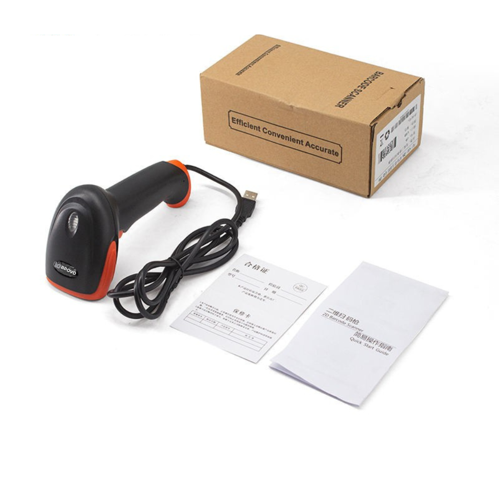 U6 2D wired barcode scanning gun(50W)