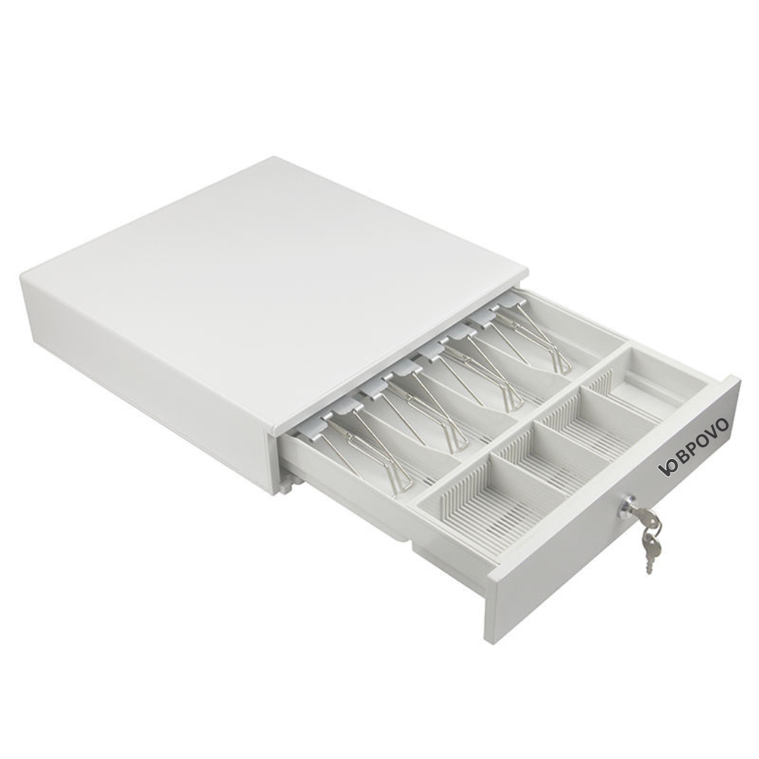 BPOVO 330A / 4B4C Cash Drawer (White)