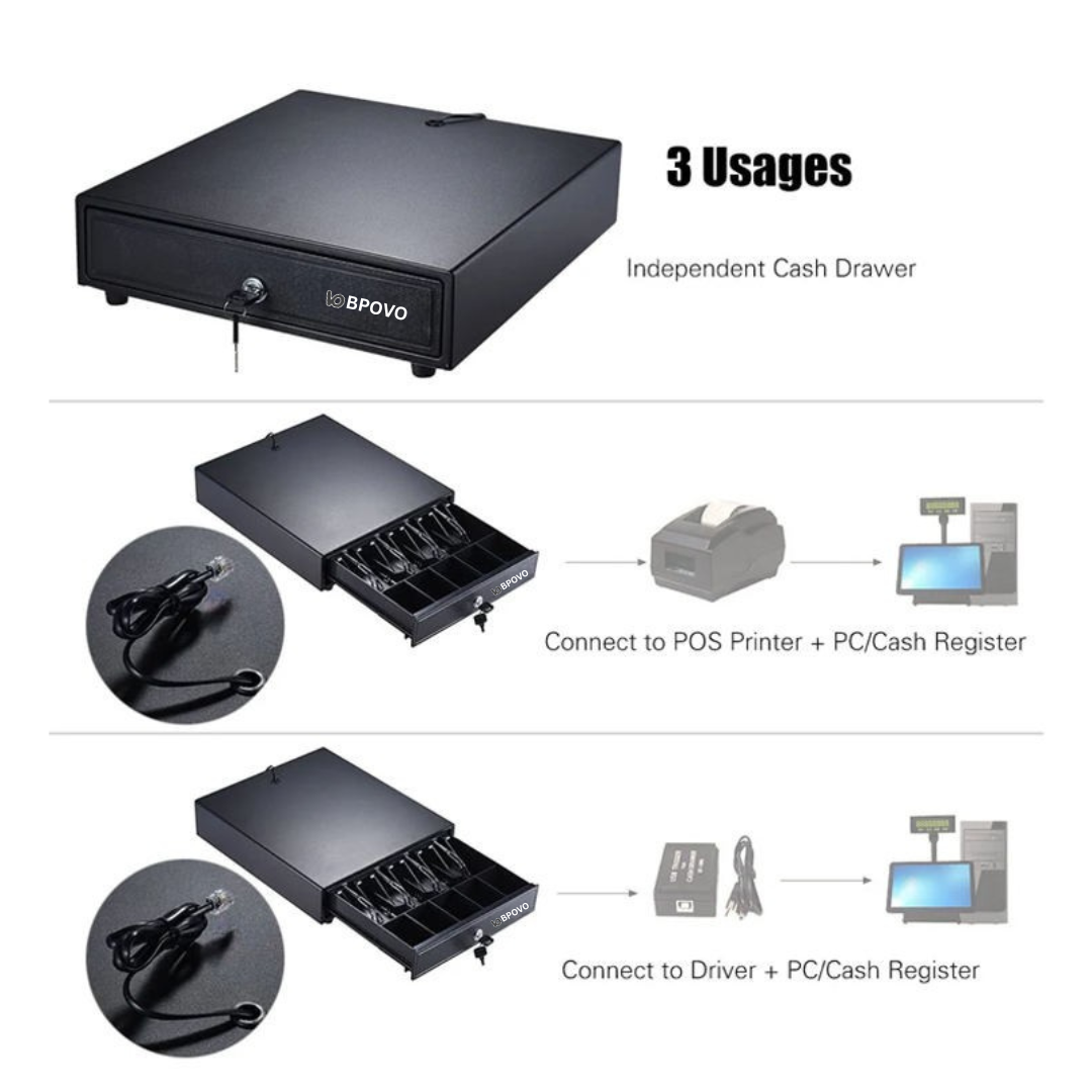 BPOVO 330A / 4B4C Cash Drawer