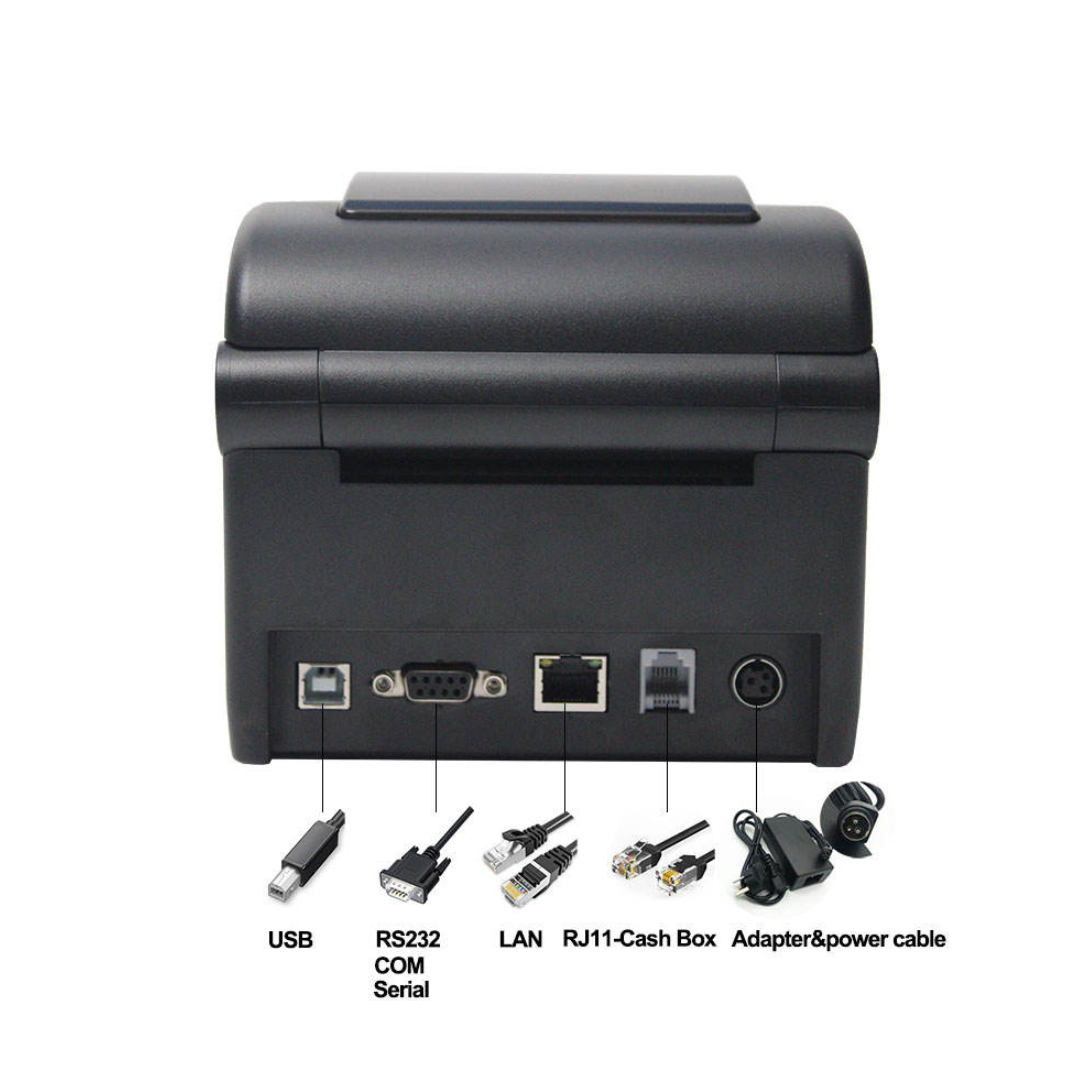 BPOVO 80mm Front-Exit Label Printer (ZY-3600)