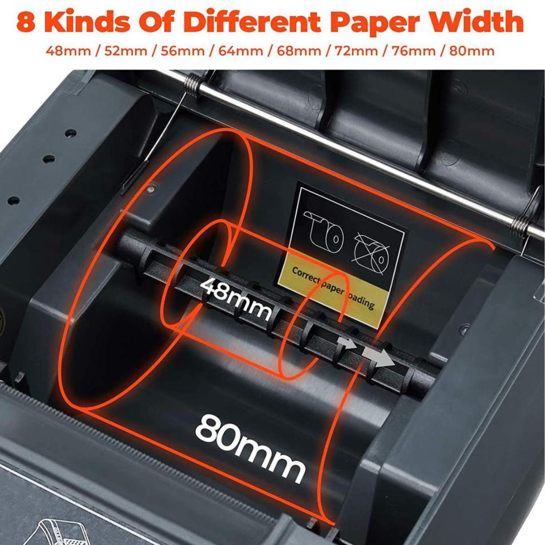BPOVO ZY-808 Thermal POS Printer