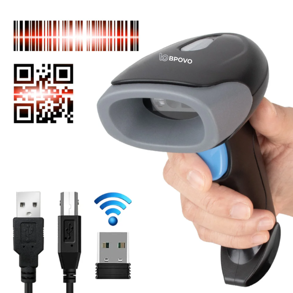 S20-B 2D Wireless Bluetooth Barcode Scanner(50W)