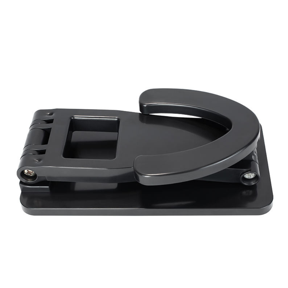 QR code scanner with foldable stand