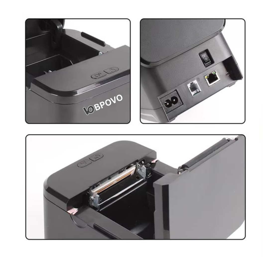 BPOVO ZY5801 58mm Compact Type-C Thermal Printer