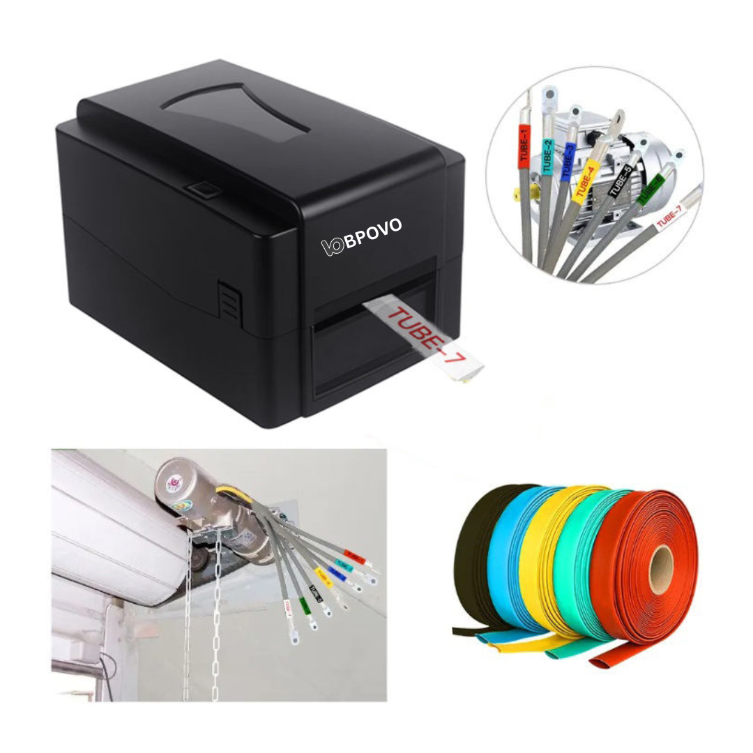 BPOVO ZY-4603 High-Performance RFID & Label Thermal Printer