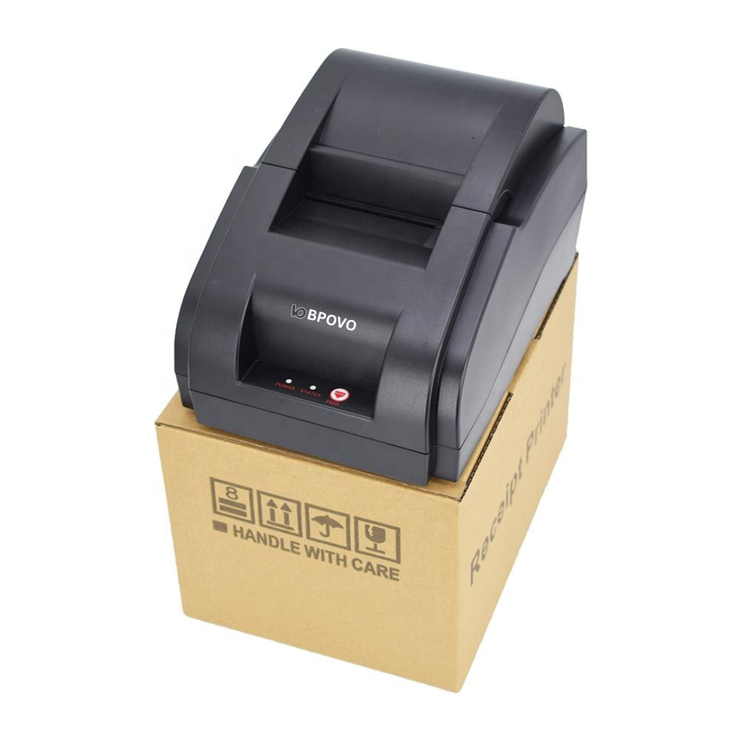 ZY 58iv Mini Pos Portable Barcode Receipt Label Sticker Printers Scanners Thermal Printer With USB Blue Tooth