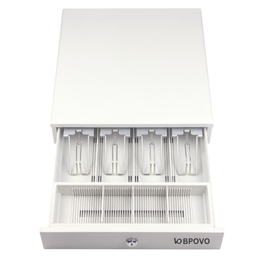 BPOVO 330A / 4B4C Cash Drawer (White)