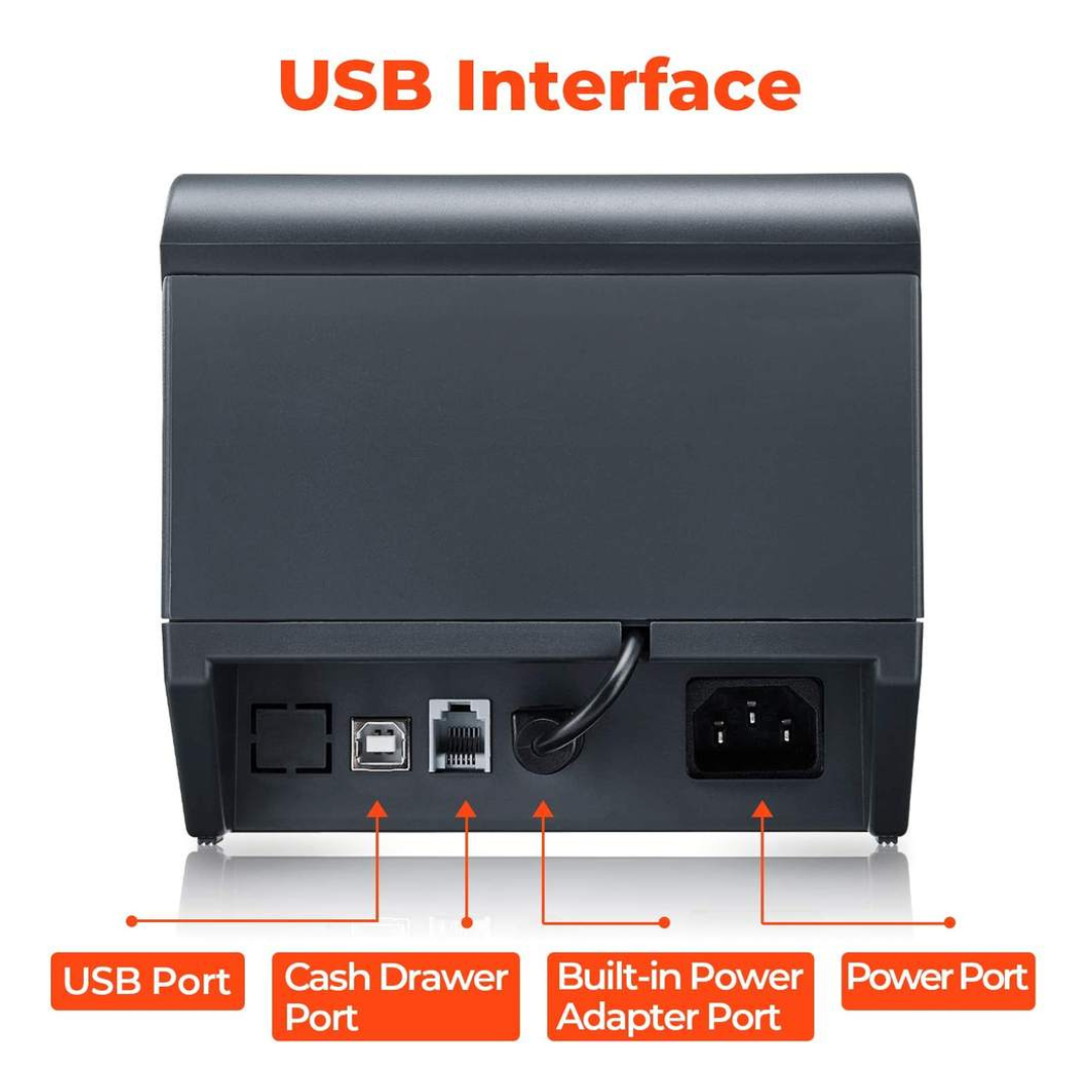 BPOVO ZY-808 Thermal POS Printer