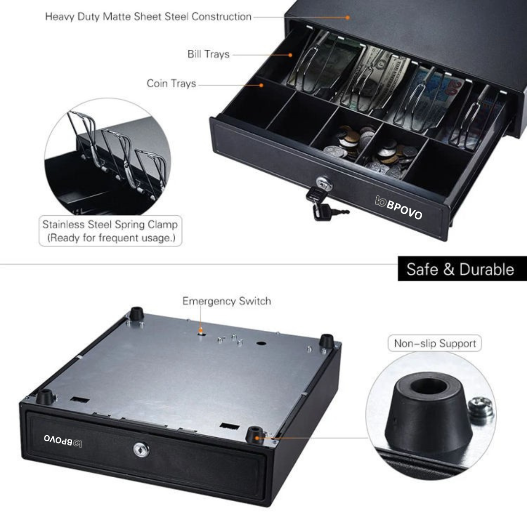 BPOVO 330A / 4B4C Cash Drawer