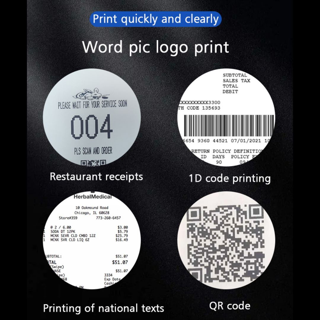 BPOVO ZY-806 Thermal Printer