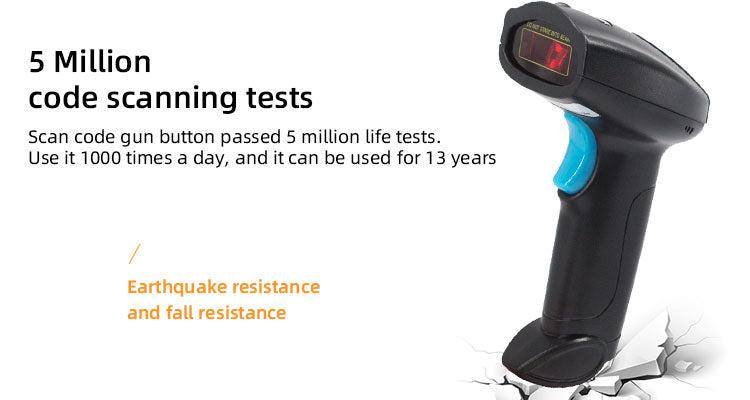 U1C One-dimensional wired CCD barcode scanning gun