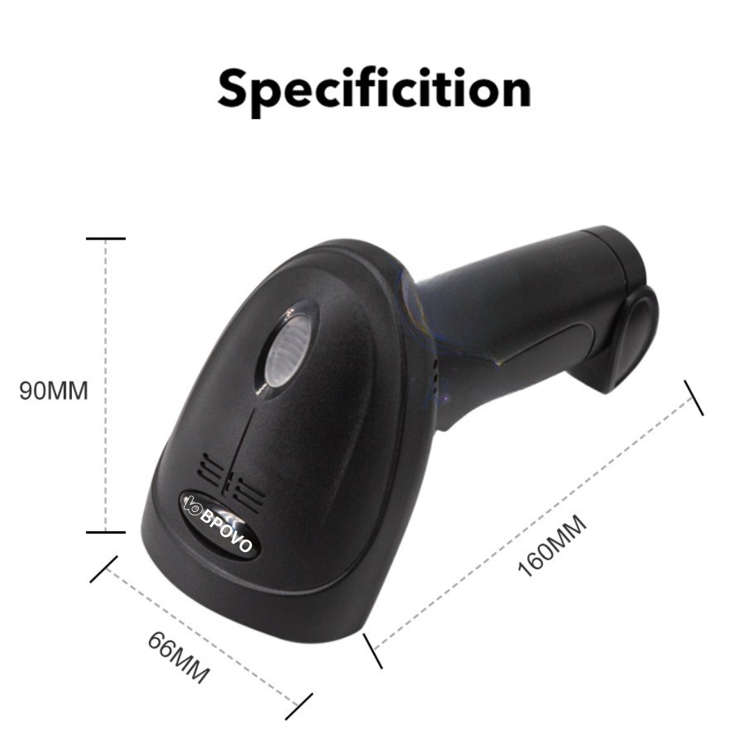 U12 2D wired barcode scanning gun(30W)