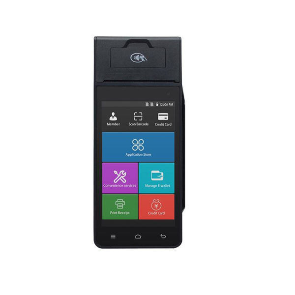Z90 Android POS Terminal with Card Reader & Built-in Printer