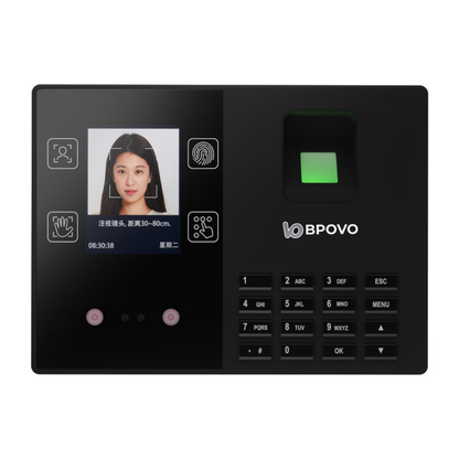 T200 Vertical screen face recognition attendance machine