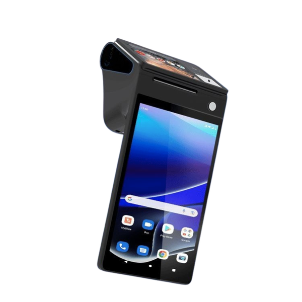 Z108 Dual Screen 8" Android 14 POS with 58mm Printer & 4G Wi-Fi