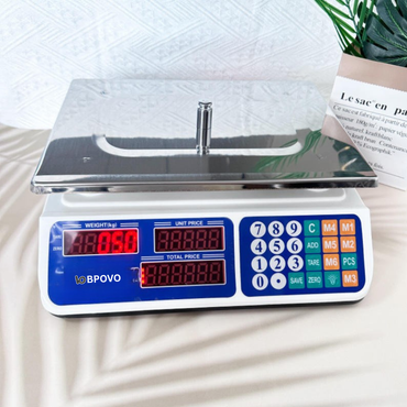 BPOVO ACS-15 Precision Electronic Price Computing Scale