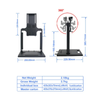 POS Printer Stand – 360° Rotating, Wall-Mounted BPOVO BO-TS31