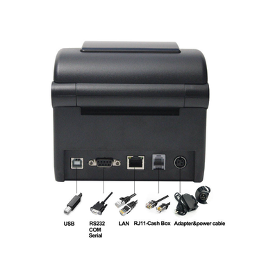 BPOVO 80mm Front-Exit Label Printer (ZY-3600)