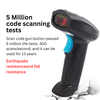 Barcode Scanner 1D CCD Wired Handheld USB BPOVO BO-U1C