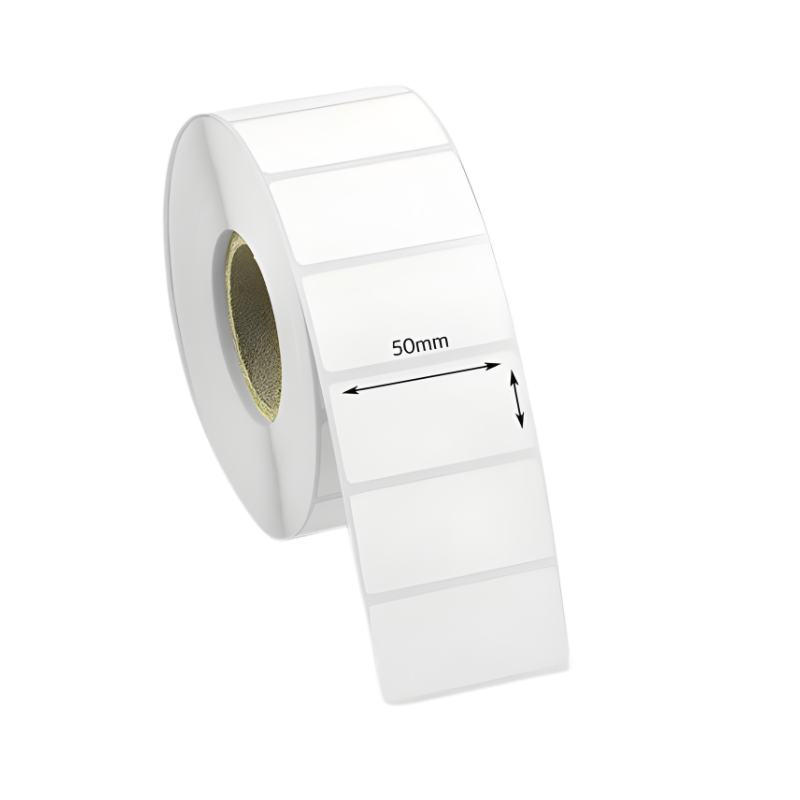 Thermal Transfer Label TTL 50 x 25mm (2 × 1 in) 1000 Labels Roll