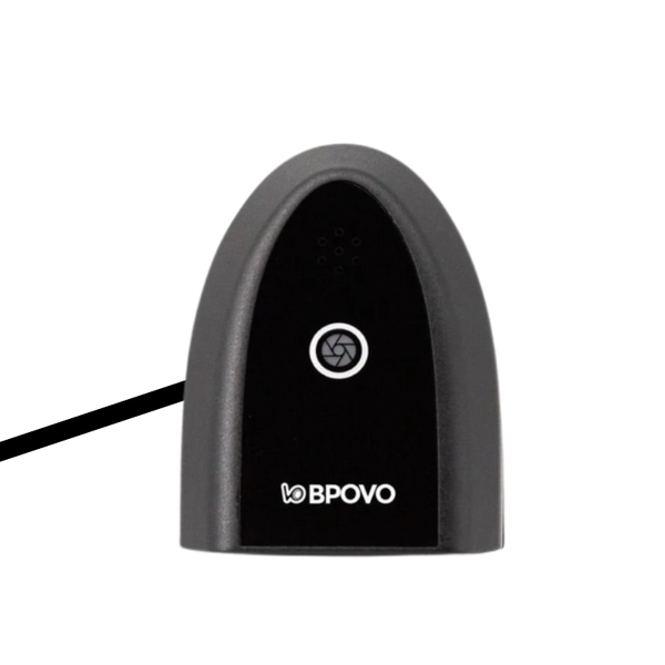 Barcode Scanner 1D Laser Wired Handheld USB Model BPOVO BO-U5