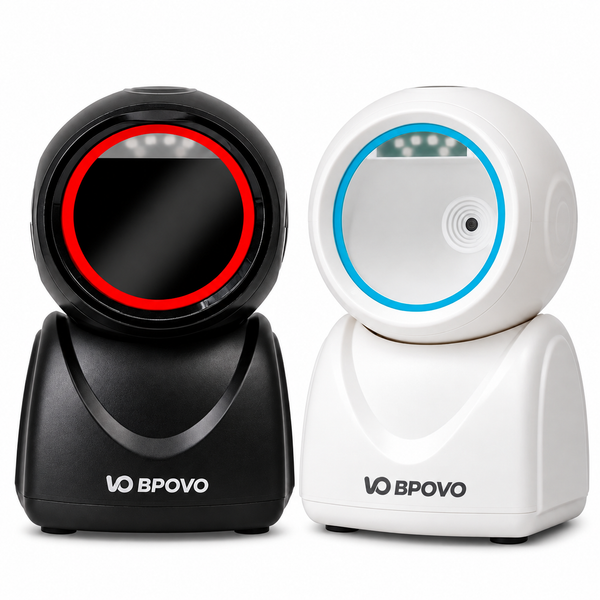 Barcode Scanner 2D QR Desktop USB BPOVO BO-X3-1000A